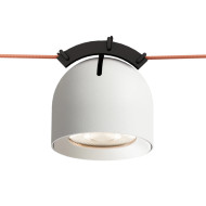 Трековый однофазный светильник Denkirs Belty spot DK5540-WH+BK Трековый однофазный светильник Denkirs Belty spot DK5540-WH+BK