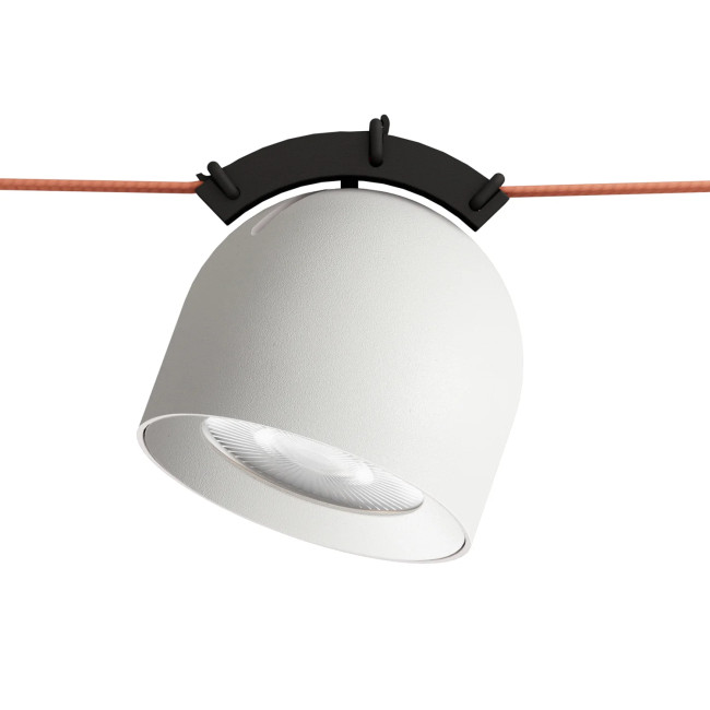 Трековый однофазный светильник Denkirs Belty spot DK5540-WH+BK Трековый однофазный светильник Denkirs Belty spot DK5540-WH+BK