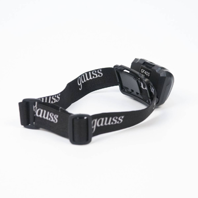 Налобный светодиодный фонарь Gauss аккумуляторный 40х60 130 лм GF405 Налобный светодиодный фонарь Gauss аккумуляторный 40х60 130 лм GF405