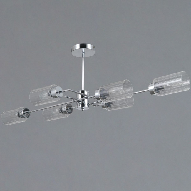 Люстра на штанге Illumico IL0734-6ASQ-25 CR NAPLES Люстра на штанге Illumico IL0734-6ASQ-25 CR NAPLES