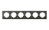 Рамка шестиместная ELBI Vega 510-011100-252 Рамка шестиместная ELBI Vega 510-011100-252