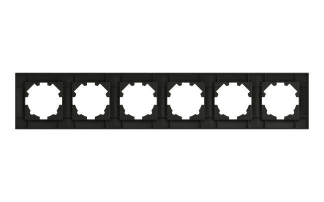 Рамка шестиместная ELBI Vega 510-011100-252 Рамка шестиместная ELBI Vega 510-011100-252
