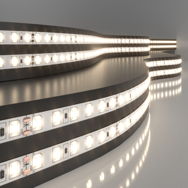 Светодиодная лента Elektrostandard 24V 9,6W 120Led 2835 IP20 теплый белый, 5м 4690389168826 Светодиодная лента Elektrostandard 24V 9,6W 120Led 2835 IP20 теплый белый, 5м 4690389168826