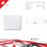 Накладной светильник Reluce 70607-9.5-001OL LED18W WH 4000K Накладной светильник Reluce 70607-9.5-001OL LED18W WH 4000K