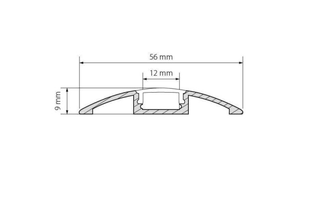 Профиль Arlight ARH-FLAT-2000 ANOD 016149 Профиль Arlight ARH-FLAT-2000 ANOD 016149