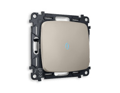 Комплект механизма 1-кл выключателя с подсветкой Ambrella Volt Omega MO362020