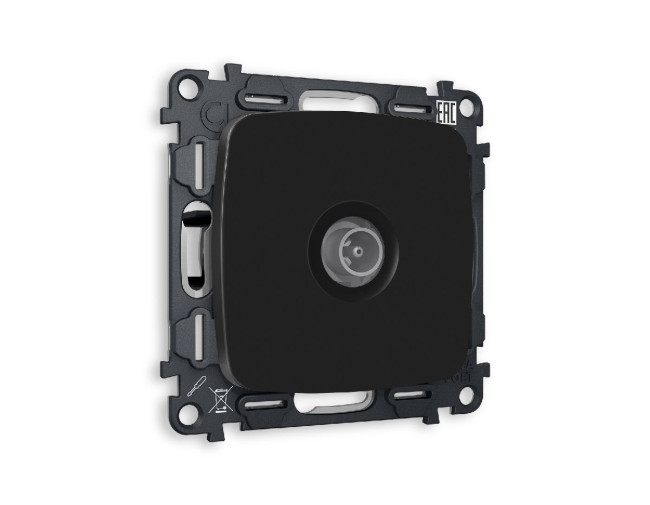 Комплект механизма TV розетки оконечной 50-870 MHz 1dB Ambrella Volt Omega MO813010 Комплект механизма TV розетки оконечной 50-870 MHz 1dB Ambrella Volt Omega MO813010