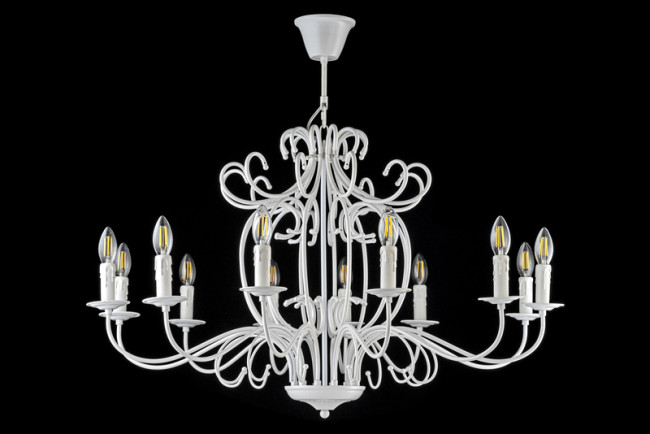 Подвесная люстра Arti Lampadari Amaro E 1.1.12 W Подвесная люстра Arti Lampadari Amaro E 1.1.12 W