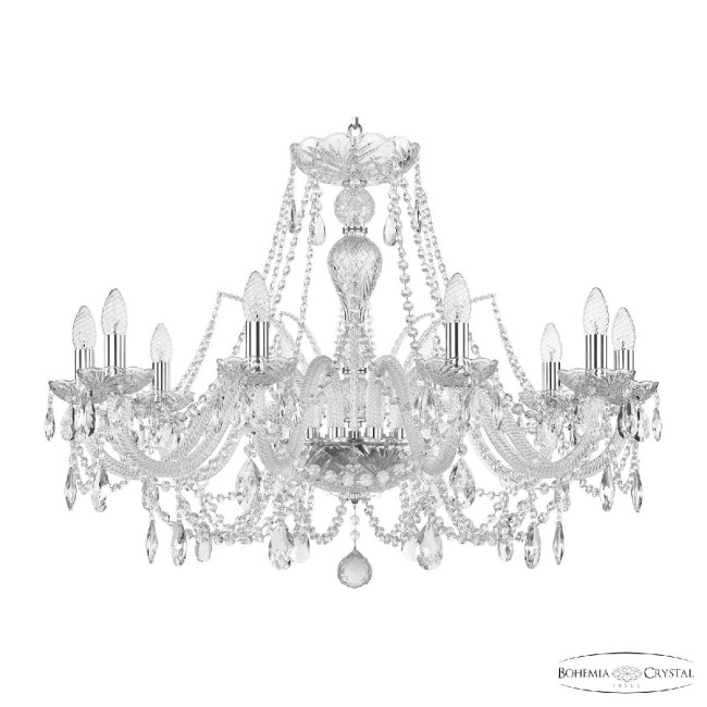 Подвесная люстра Bohemia Ivele Crystal 105/10/300 Ni Подвесная люстра Bohemia Ivele Crystal 105/10/300 Ni