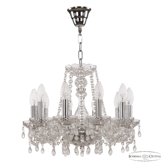 Подвесная люстра Bohemia Ivele Crystal 112/10/141 Ni V0300 Подвесная люстра Bohemia Ivele Crystal 112/10/141 Ni V0300