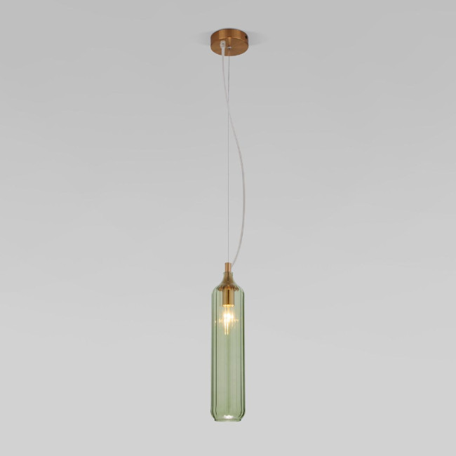 Подвесной светильник Eurosvet Siesta 50252/1 зеленый a063658 Подвесной светильник Eurosvet Siesta 50252/1 зеленый a063658