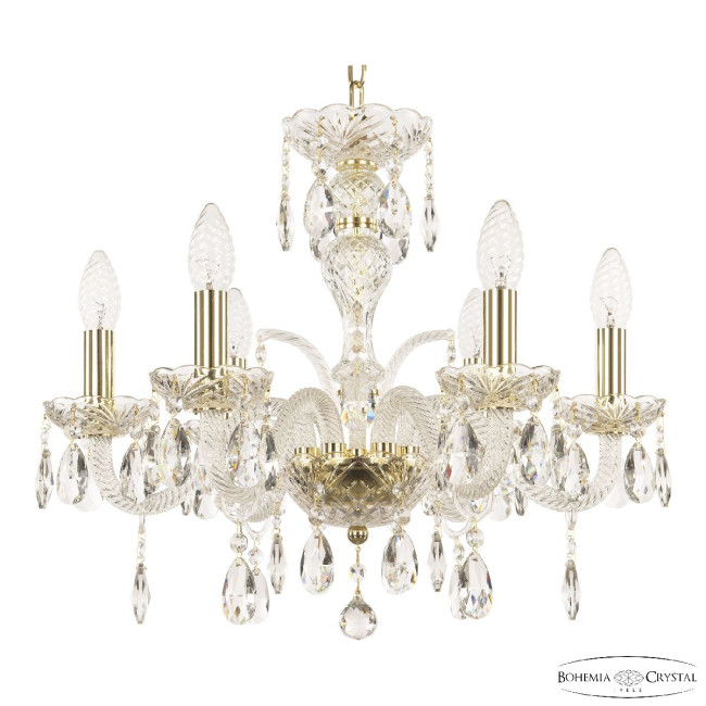 Подвесная люстра Bohemia Ivele Crystal 118/6/165 G Подвесная люстра Bohemia Ivele Crystal 118/6/165 G