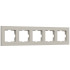 Рамка на 5 постов Werkel Slab (дымчатый софт) W0052917 4690389218477 a071630 Рамка на 5 постов Werkel Slab (дымчатый софт) W0052917 4690389218477 a071630