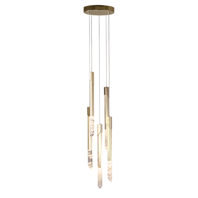 Подвесной светильник Delight Collection Vita MD7747-5A (new) br.brass