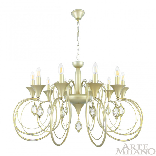 Подвесная люстра Arte Milano 349920/10 CG Подвесная люстра Arte Milano 349920/10 CG