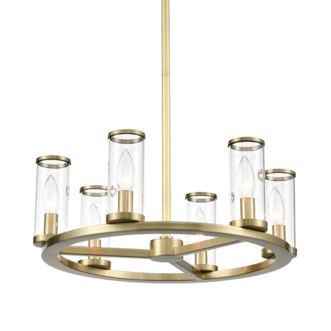 Люстра на штанге Delight Collection MD2061-6A br.brass Люстра на штанге Delight Collection MD2061-6A br.brass