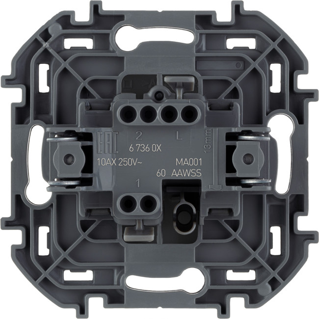 Выключатель одноклавишный Legrand Inspiria 673603 Выключатель одноклавишный Legrand Inspiria 673603