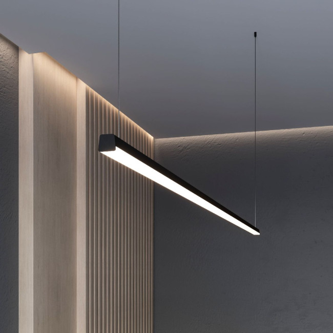 Профиль с экраном Arlight LINE-D-3734-2000 TETRA BLACK+OPAL 055072 Профиль с экраном Arlight LINE-D-3734-2000 TETRA BLACK+OPAL 055072