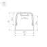 Профиль с экраном Arlight LINE-D-3734-2000 TETRA BLACK+OPAL 055072 Профиль с экраном Arlight LINE-D-3734-2000 TETRA BLACK+OPAL 055072
