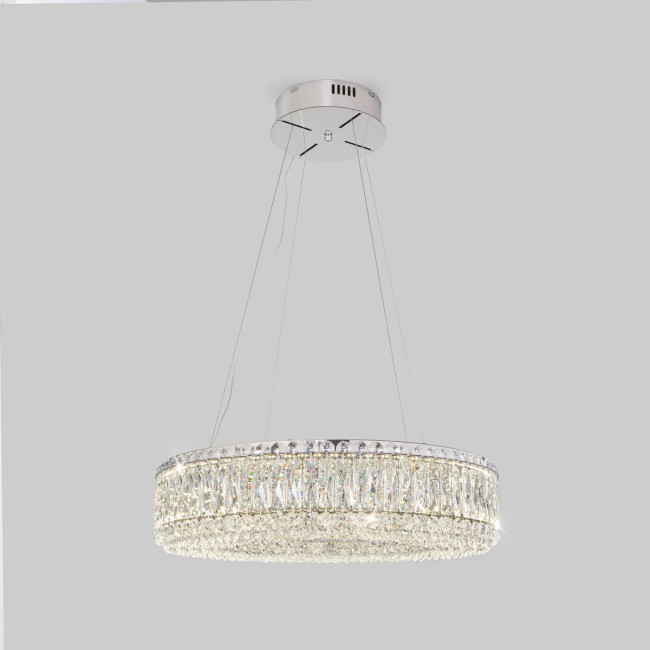 Подвесная люстра Eurosvet Iride 101007 LED хром a071458 Подвесная люстра Eurosvet Iride 101007 LED хром a071458