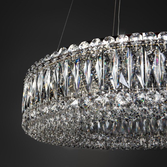 Подвесная люстра Eurosvet Iride 101007 LED хром a071458 Подвесная люстра Eurosvet Iride 101007 LED хром a071458