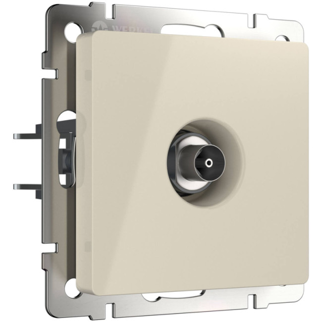 ТВ-розетка оконечная Werkel слоновая кость W1183003 4690389155802 ТВ-розетка оконечная Werkel слоновая кость W1183003 4690389155802