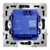 Выключатель встраиваемый Voltum S70 для жалюзи 10А, (графит) VLS020707 Выключатель встраиваемый Voltum S70 для жалюзи 10А, (графит) VLS020707