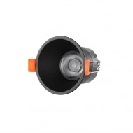 Встраиваемый светильник Iledex Technical Mars DIM 207-7W-D75-4000K-24DG-BK
