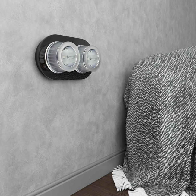 Рамка на 2 поста черная Werkel W0025108 4690389166457 Рамка на 2 поста черная Werkel W0025108 4690389166457