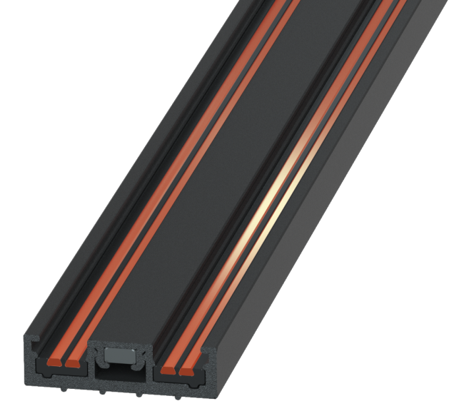 Ультратонкий накладной магнитный шинопровод iLedex Vision 4825-25/7-1000-BK Ультратонкий накладной магнитный шинопровод iLedex Vision 4825-25/7-1000-BK