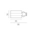 Питание боковое встраиваемое к треку 5030xx-R Lightstar Quattro 503117-RPS Питание боковое встраиваемое к треку 5030xx-R Lightstar Quattro 503117-RPS