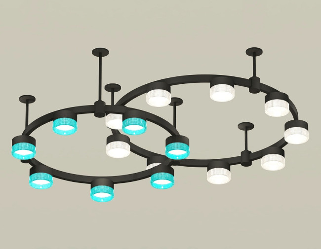 Комплект подвесного светильника Ambrella Light Techno Ring XR92221210 (A9222, A9227, C9238, C9232, N8480, N8488) Комплект подвесного светильника Ambrella Light Techno Ring XR92221210 (A9222, A9227, C9238, C9232, N8480, N8488)