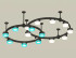 Комплект подвесного светильника Ambrella Light Techno Ring XR92221210 (A9222, A9227, C9238, C9232, N8480, N8488) Комплект подвесного светильника Ambrella Light Techno Ring XR92221210 (A9222, A9227, C9238, C9232, N8480, N8488)
