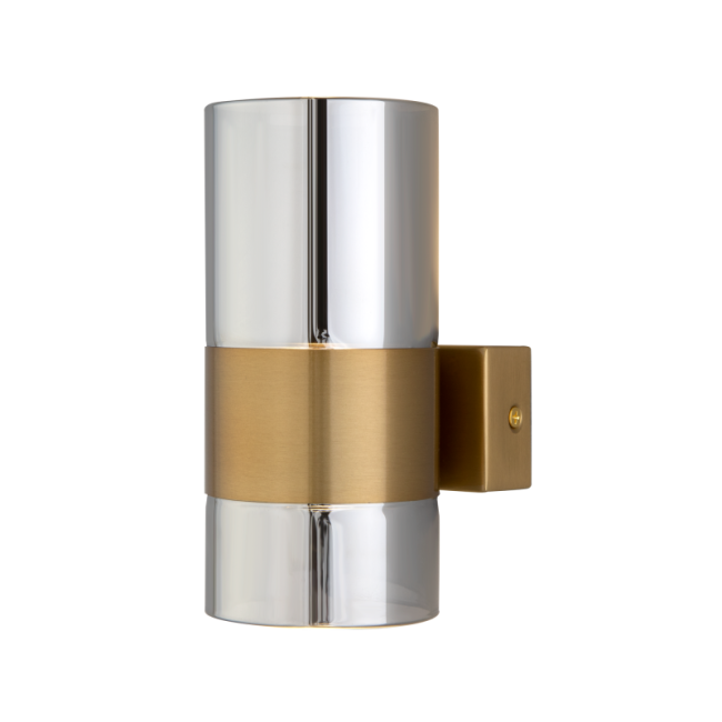 Настенный светильник Eurosvet Watford 40021/1 LED латунь/дымчатый a062084 Настенный светильник Eurosvet Watford 40021/1 LED латунь/дымчатый a062084