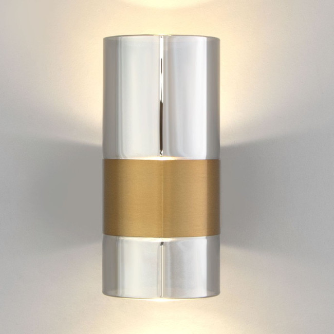 Настенный светильник Eurosvet Watford 40021/1 LED латунь/дымчатый a062084 Настенный светильник Eurosvet Watford 40021/1 LED латунь/дымчатый a062084