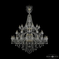Подвесная люстра Bohemia Ivele Crystal 1415/24+12+12/900/XLU-320/3d G