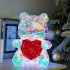 Светодиодная фигура Uniel ULD-R508 USB BEAR WITH HEART UL-00012217 Светодиодная фигура Uniel ULD-R508 USB BEAR WITH HEART UL-00012217