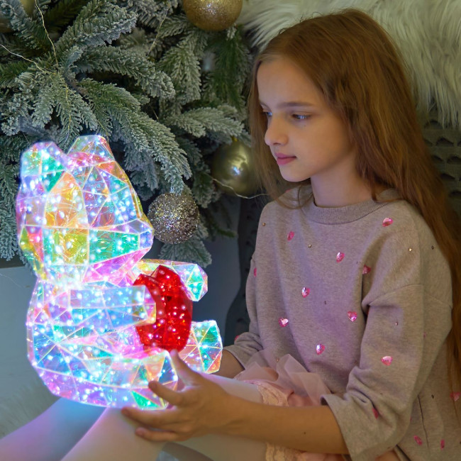 Светодиодная фигура Uniel ULD-R508 USB BEAR WITH HEART UL-00012217 Светодиодная фигура Uniel ULD-R508 USB BEAR WITH HEART UL-00012217