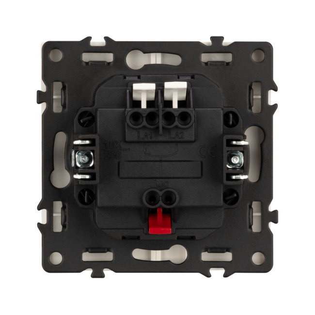 Механизм выключателя двухклавишный непроходной Arlight SWT-NOBE-MK02-SFPL-WH (230V, 10A) 054238 Механизм выключателя двухклавишный непроходной Arlight SWT-NOBE-MK02-SFPL-WH (230V, 10A) 054238
