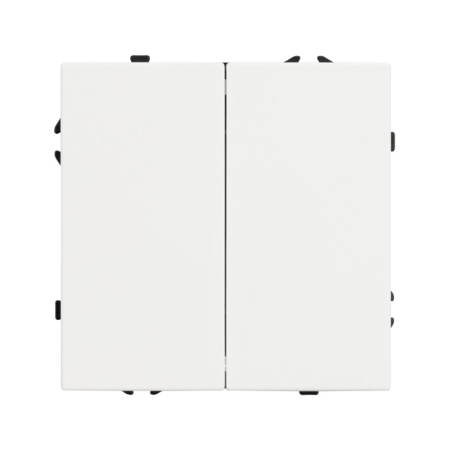 Механизм выключателя двухклавишный непроходной Arlight SWT-NOBE-MK02-SFPL-WH (230V, 10A) 054238 Механизм выключателя двухклавишный непроходной Arlight SWT-NOBE-MK02-SFPL-WH (230V, 10A) 054238
