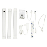 Мебельный светильник Uniel ULM-F44-3x3W/4500K/DIM SENSOR IP20 SILVER