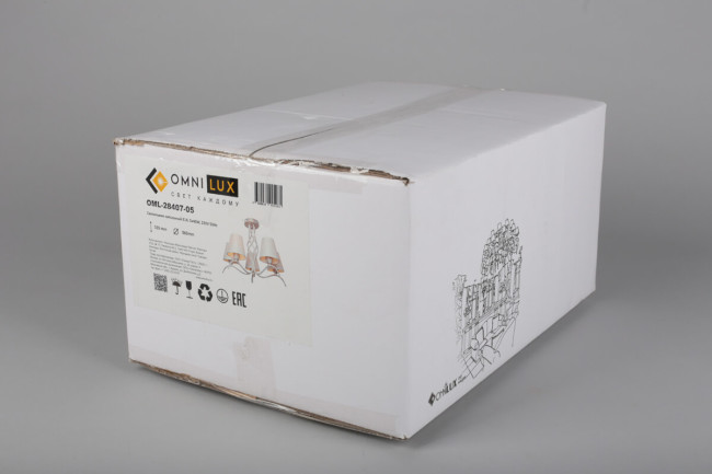 Потолочная люстра Omnilux Ugento OML-28407-05 Потолочная люстра Omnilux Ugento OML-28407-05