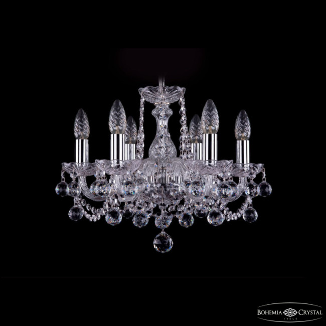 Подвесная люстра Bohemia Ivele Crystal 1402/6/141 Ni Balls
