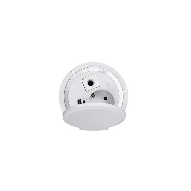 Блок розеток 51 (1 секция и 2 USB) Mebax 00-00000827 Блок розеток 51 (1 секция и 2 USB) Mebax 00-00000827