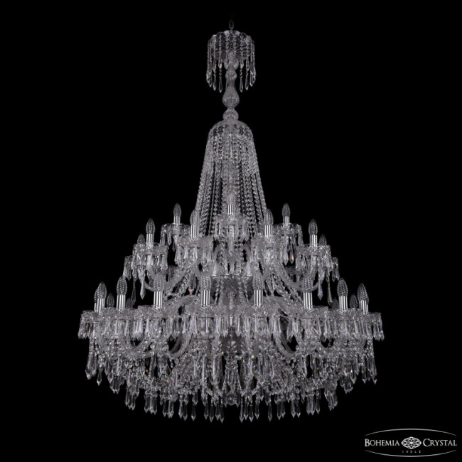 Подвесная люстра Bohemia Ivele Crystal 1403/20+10+5/400/XL-164/2d Ni Подвесная люстра Bohemia Ivele Crystal 1403/20+10+5/400/XL-164/2d Ni