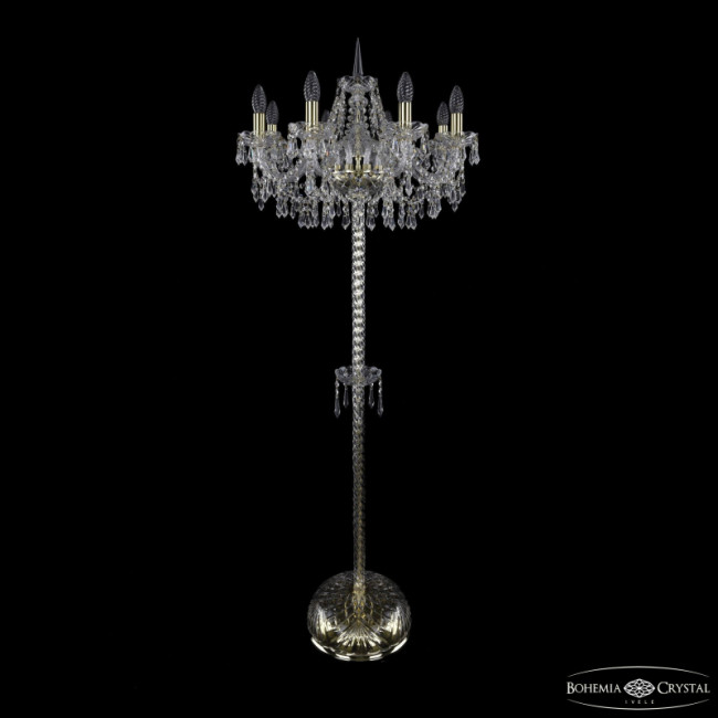 Торшер Bohemia Ivele Crystal 1403T2/8/195-160 G Торшер Bohemia Ivele Crystal 1403T2/8/195-160 G