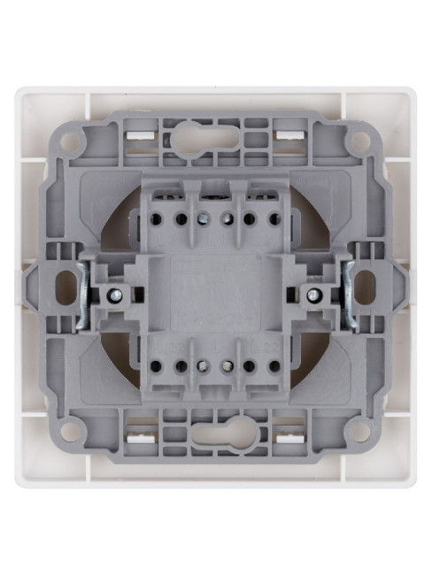Выключатель одноклавишный с подсветкой Ильмень TDM Electric SQ1823-0003