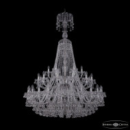 Подвесная люстра Bohemia Ivele Crystal 1409/24+12+6/460/XL-175/2d Ni