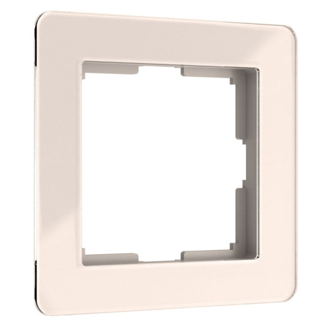 Рамка на 1 пост Werkel Acrylic айвори 4690389186271 W0012743 Рамка на 1 пост Werkel Acrylic айвори 4690389186271 W0012743
