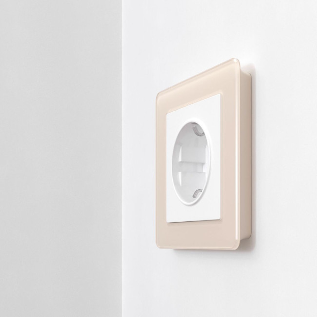 Рамка на 1 пост Werkel Acrylic айвори 4690389186271 W0012743 Рамка на 1 пост Werkel Acrylic айвори 4690389186271 W0012743